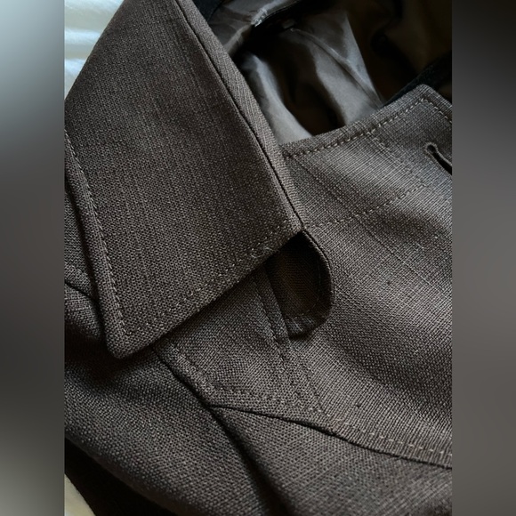 Escada NEW vintage jacket blazer 30% wool 70% rayon Made In Germany brown - Picture 13 of 17